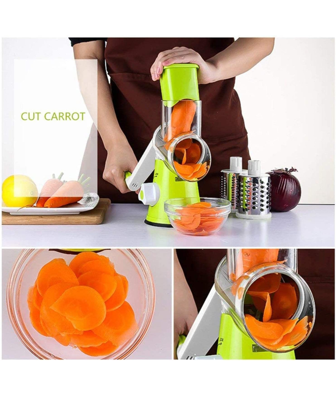 4 Pcs Vegetable Slicer 3 In 1 Handheld Spiral Rotary Drum For Fruit Cheese Nut_SOUQ9_4