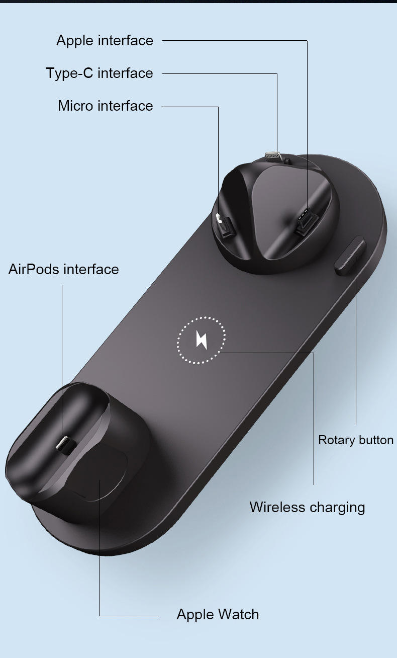 Wireless Charger _Charing Dock_Black_Souq9 (2)