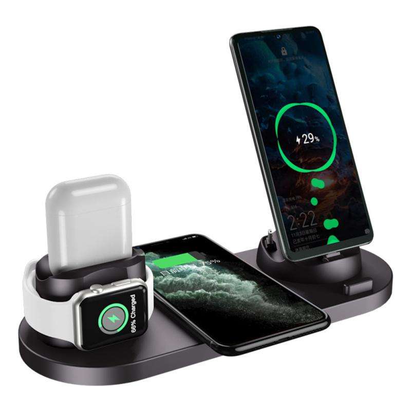 Wireless Charger _Charing Dock_Black_Souq9 (3)